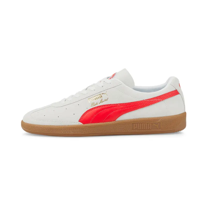 Vlado Stenzel PUMA Legends Men’ White/High Risk Red/Gum (384252-01)