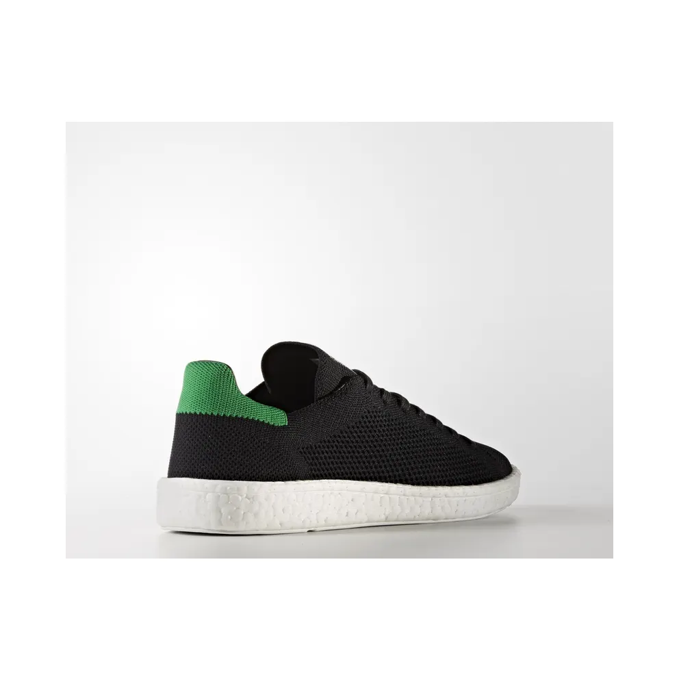 adidas Stan Smith Boost Primeknit Black Green Core Black/Footwear White/Green (BZ0095)