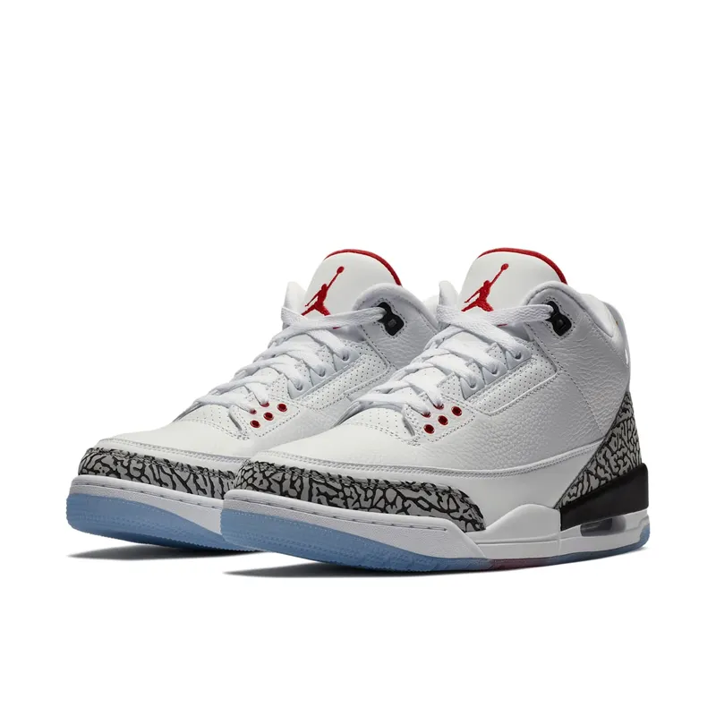Air Jordan Nike AJ III 3 NRG White Cement (Dunk Contest – Free Throw Line) (2018) (923096-101)