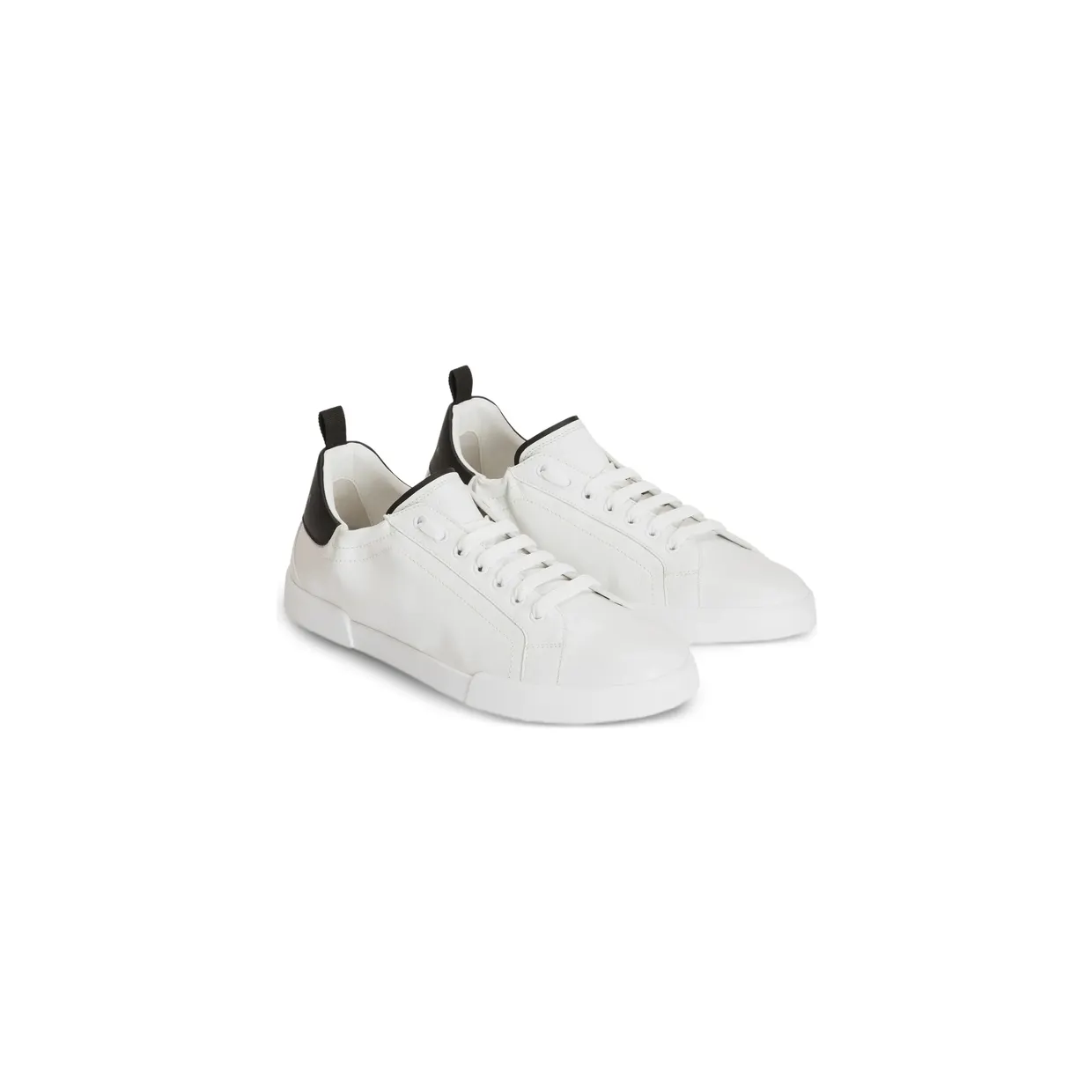 Dolce & Gabbana Portofino Calfskin “White/Black” (CS2431 A3S87 89697) (2)