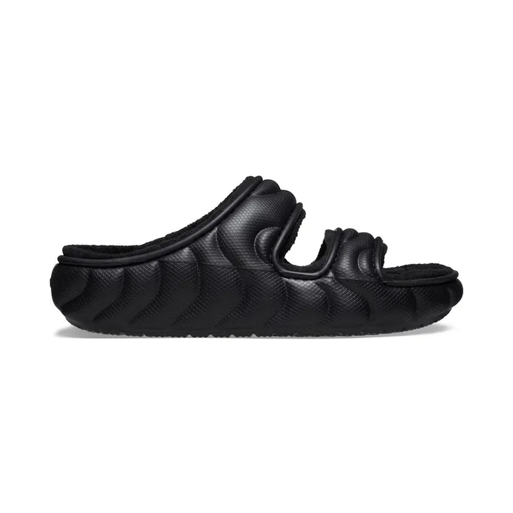 Crocs Classic Cozzzy Overpuff Sandal Black (210074-001)