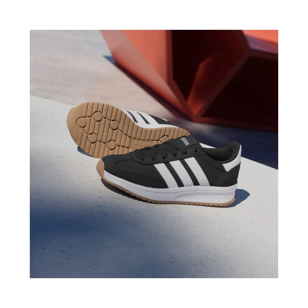 Adidas Run 70s 2.0 Kids Core Black / Cloud White / Gum (JI2265)