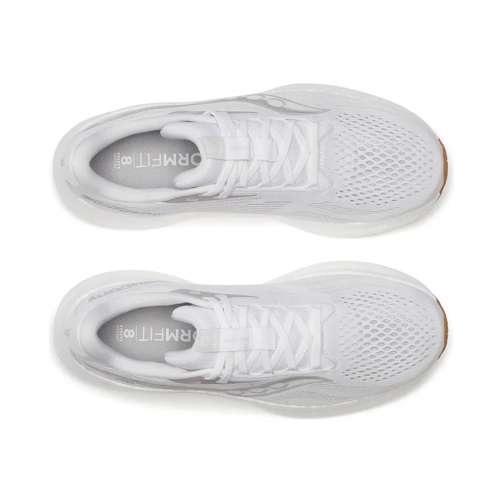 SAUCONY Ride 18 “White / Gum” (S21000-107)