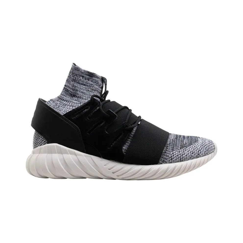 adidas Tubular Doom Primeknit Black Grey Tech Ink (BY3550)
