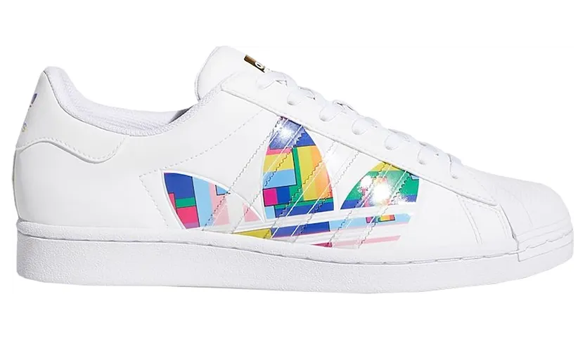 Adidas Superstar ‘Pride’ Cloud White/Cloud White/Cloud White (FY9022)