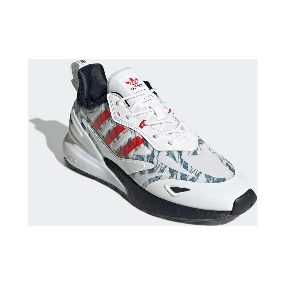 adidas FC Bayern München ZX 2K Boost 2.0 Cloud White / Active Red / Night Navy (GY3515)
