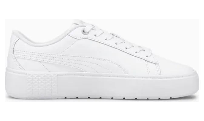Puma Smash Platform v2 L Wit (373035-01)