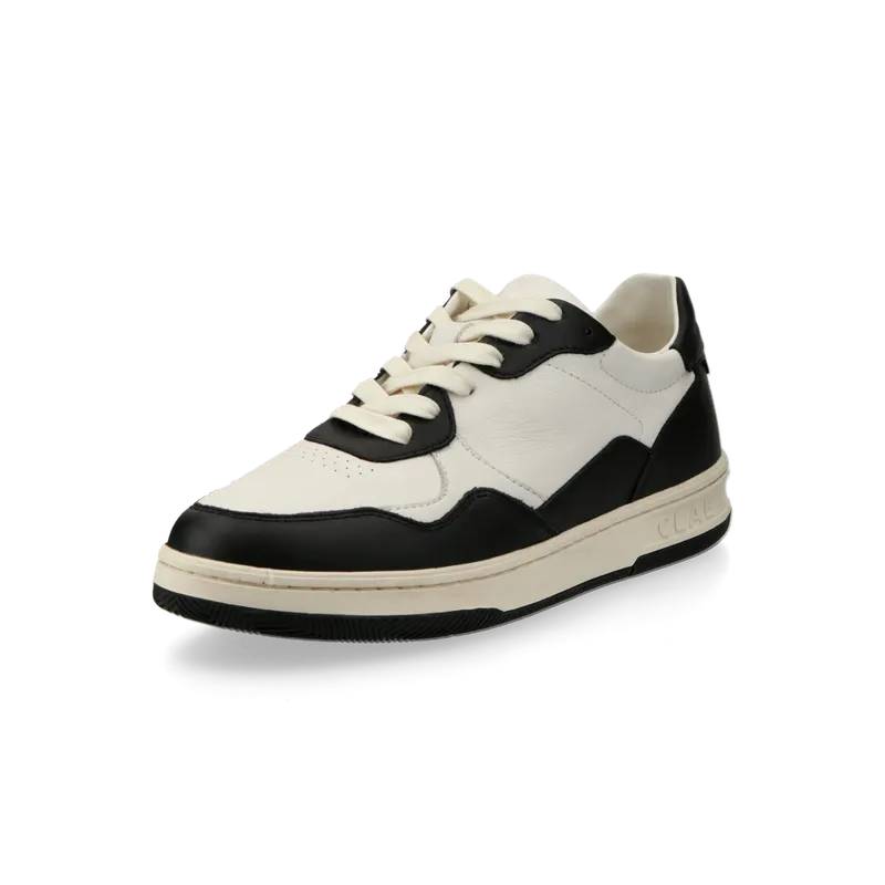 CLAE Elford (black leather / off-white) – CL23AEF02