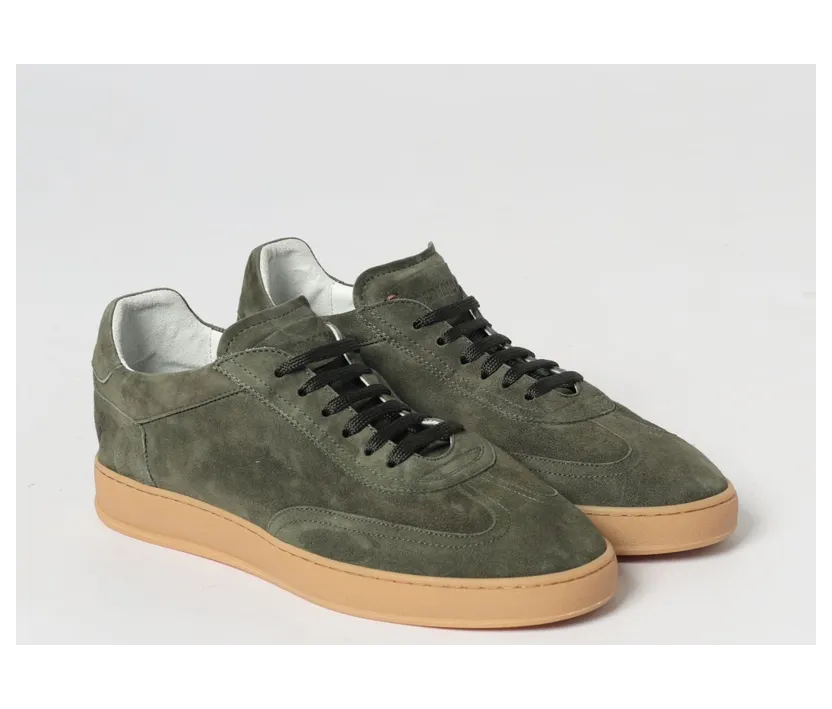 Soldini Akira Suede Sneakers Green (AKIRAAMALFIABTABT)