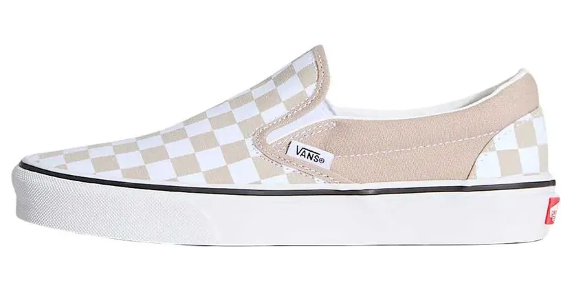 Vans Checkerboard beige – wit (VN000D6YH2B1M)