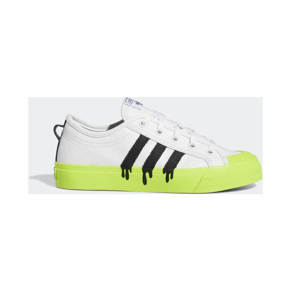 adidas Nizza Schuh Cloud White / Core Black / Solar Yellow (GX5886)