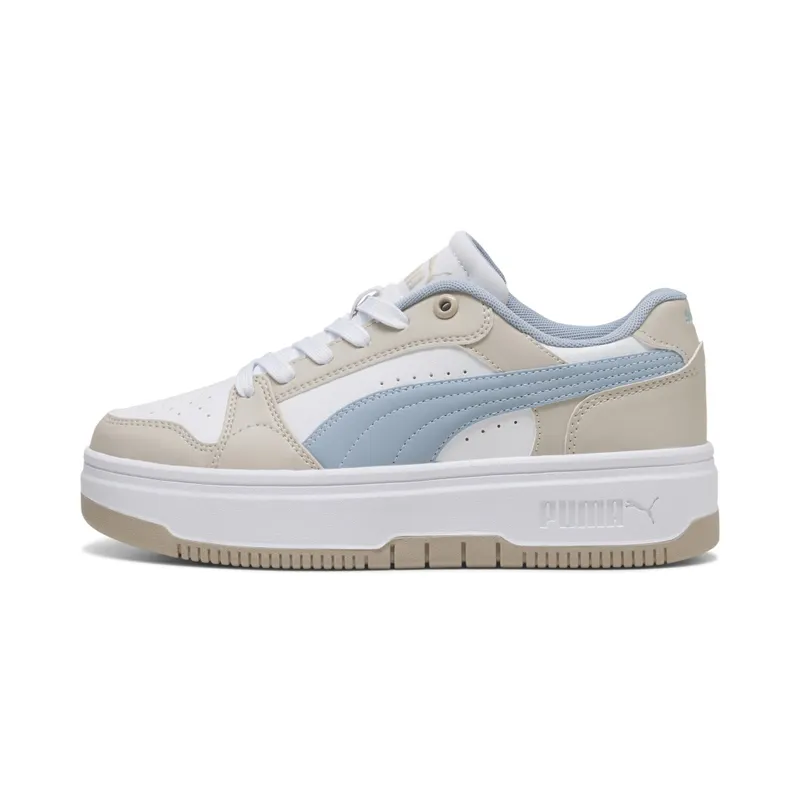 Puma Rebound Femme Low “Silver Fog / Sea Illusion / Puma White” (402592_21)