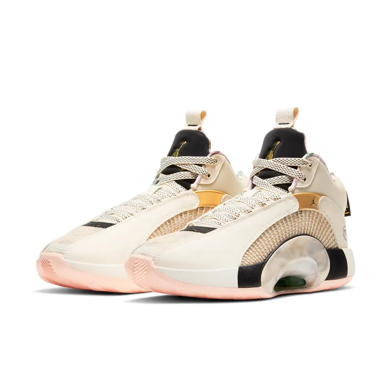 Jordan XXXV Paris – “Pale Ivory / Metallic Gold-black” (DD3668-100)