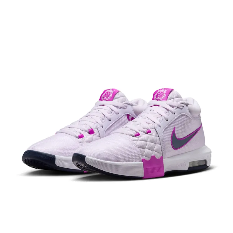 Nike LeBron Witness 8 Barely Grape Hyper Violet Light Bone Obsidian (HQ2139-500)