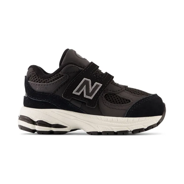 NEW BALANCE 2002 HOOK & LOOP “BLACK / PHANTOM” (IV2002BK)