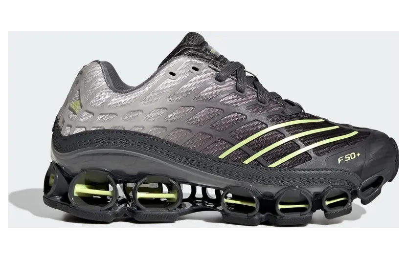 Adidas MEGARIDE F50 SCHOENEN Core Black / Frozen Lemon / Grey Six (KK2480)