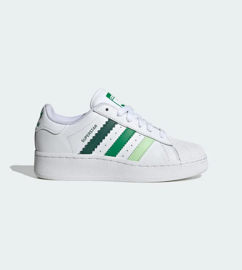 adidas Superstar XLG Cloud White / Collegiate Green / Green (IF9121)
