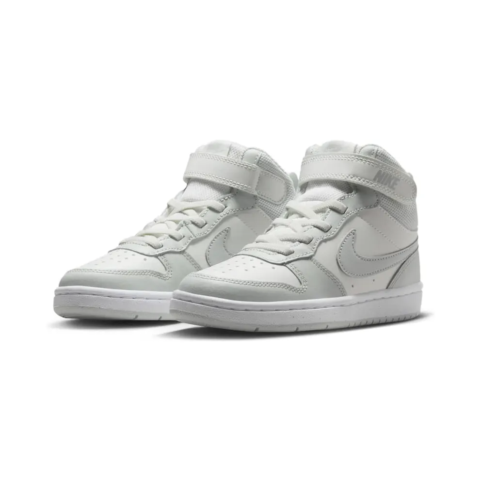 Nike Court Borough Mid 2 Sail White Light Silver (CD7783-127)