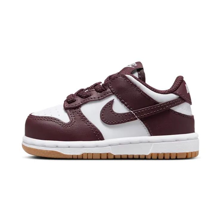 Nike Dunk Low White Gum Light Brown Burgundy Crush (HJ9285-100)