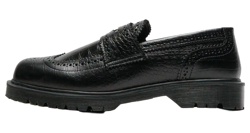 Dr Martens Croc Emboss 3989 Loafer “Black Analine” (41758001)