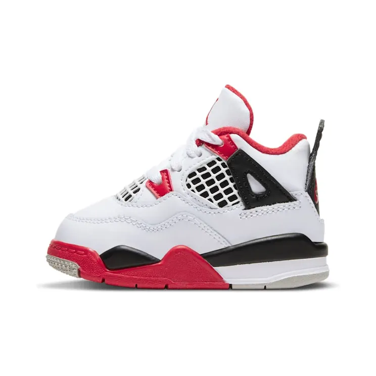 Air Jordan 4 Retro OG TD “White / Black / Tech Grey / Fire Red” (BQ7670-160)