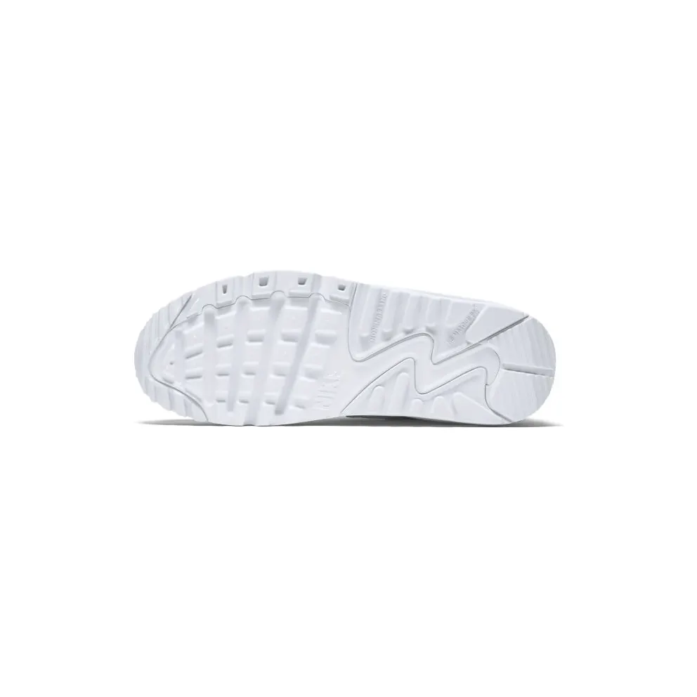 Nike Air Max 90 White Leather (GS) (833412-100)