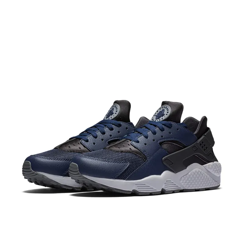 Nike Air Huarache Mid Navy/Mid Navy-Dark Ash-Cool Grey Mid Navy/Mid Navy-Dark Ash-Cool Grey (318429-409)