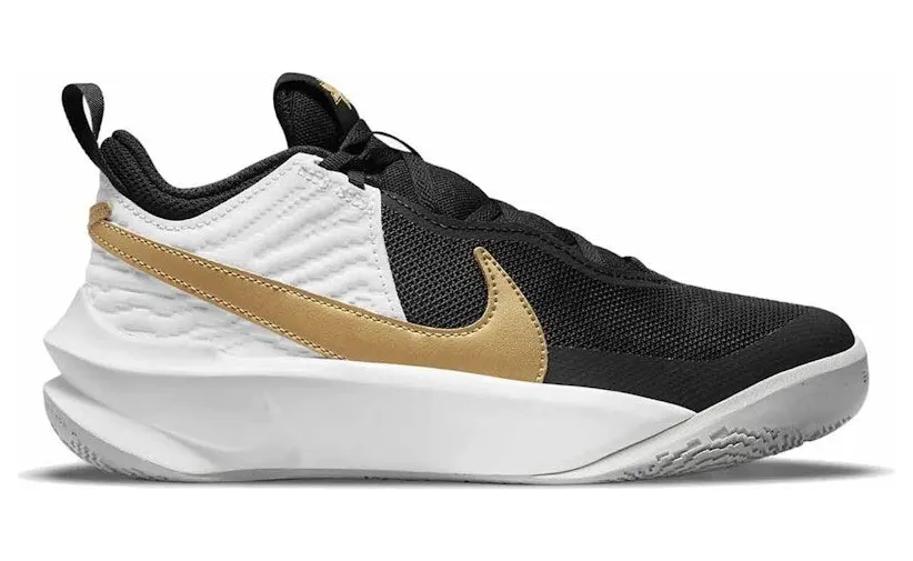 Nike Team Hustle D 10 Black Metallic Gold (CW6735-002)