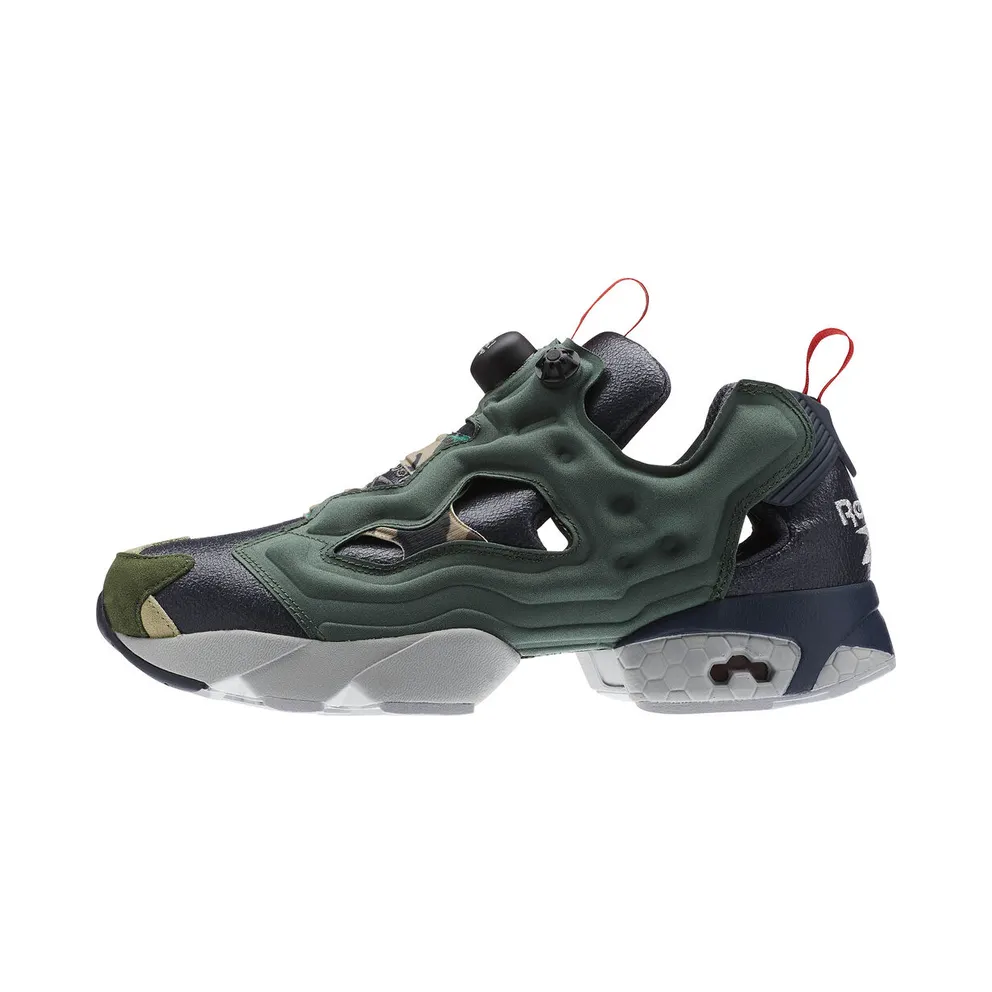 Reebok Instapump Fury OG VP Black Black/Green-Grey (Other Brands Reebok)