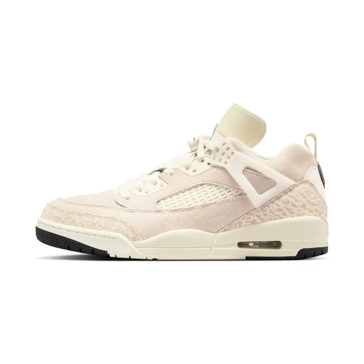 Jordan Spizike Low Sail Suede “Sail / University Red / Light Khaki / Black” (IQ0303-133)