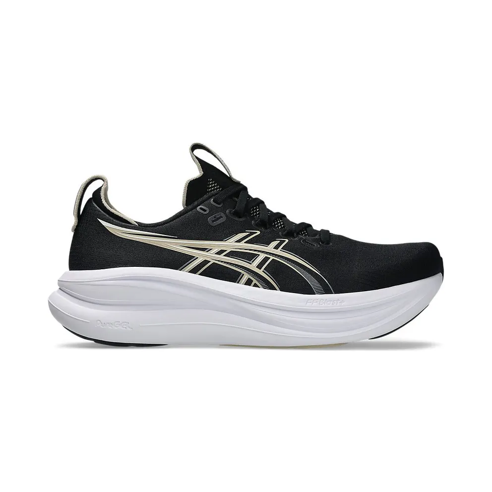ASICS GEL-NIMBUS 28 “Black / Feather Grey” (1011C127-002)