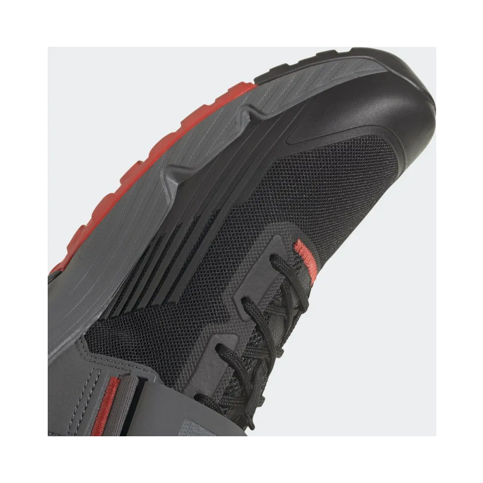 Adidas 5.10 TRAILCROSS CLIP-IN MOUNTAIN BIKING SHOES Core Black / Grey Three / Red (HP9926)