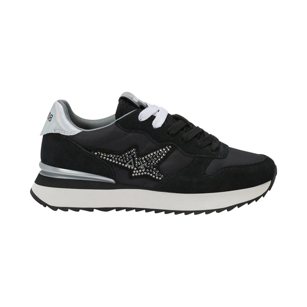 Sun68 Stargirl Strass Logo “Black” (025005)