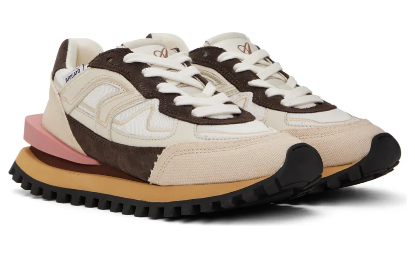 Axel Arigato Beige & Brown Sonar Sneakers (F0557010) (4)