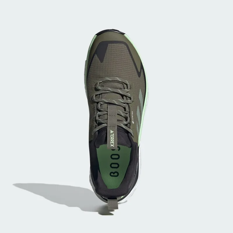 adidas Terrex Free Hiker 2.0 Low Gore-Tex Olive Strata Silver Green Core Black (IE5104)