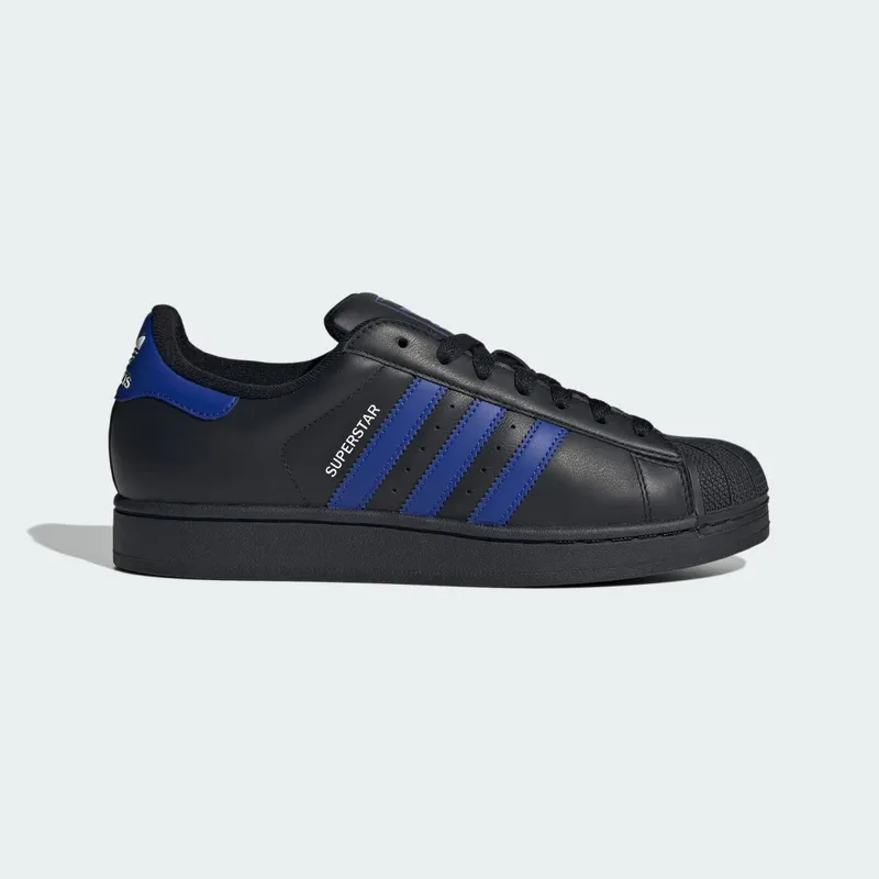 adidas Superstar II Core Black Semi Lucid Blue Cloud White (JR1632)