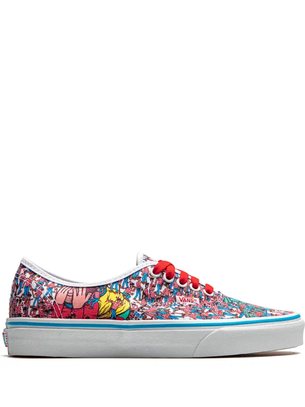 Vans x Where’s Waldo Authentic low-top sneakers – Red (VN0A348ARZ)