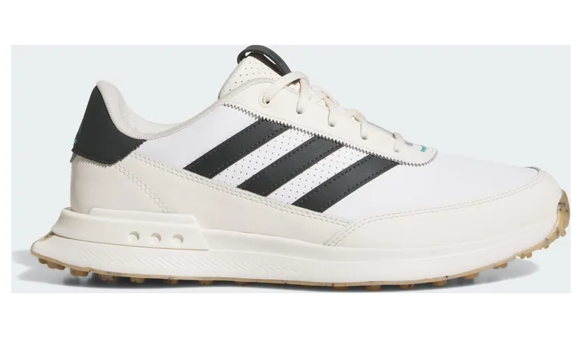 adidas S2G 24 Leather Spikeless Golf Cloud White Carbon Chalk White (JI4171)