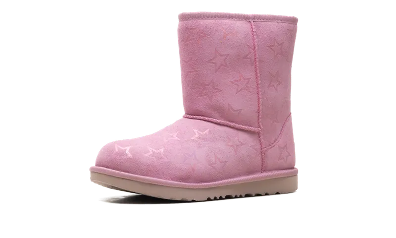 Ugg Classic II Iridescent Stars Boot GS “Dusty Orchid Pink Iridescent” (1157712K-DDP)