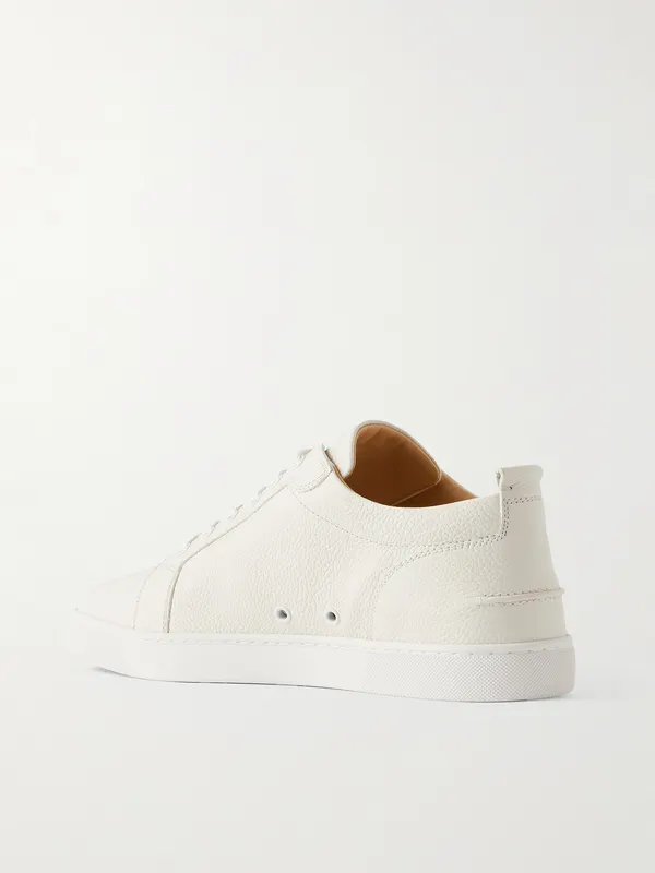 Christian Louboutin Rantulow Full-Grain Leather Sneakers White (3250203) (4)