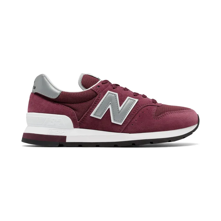 New Balance 995 Burgundy Silver