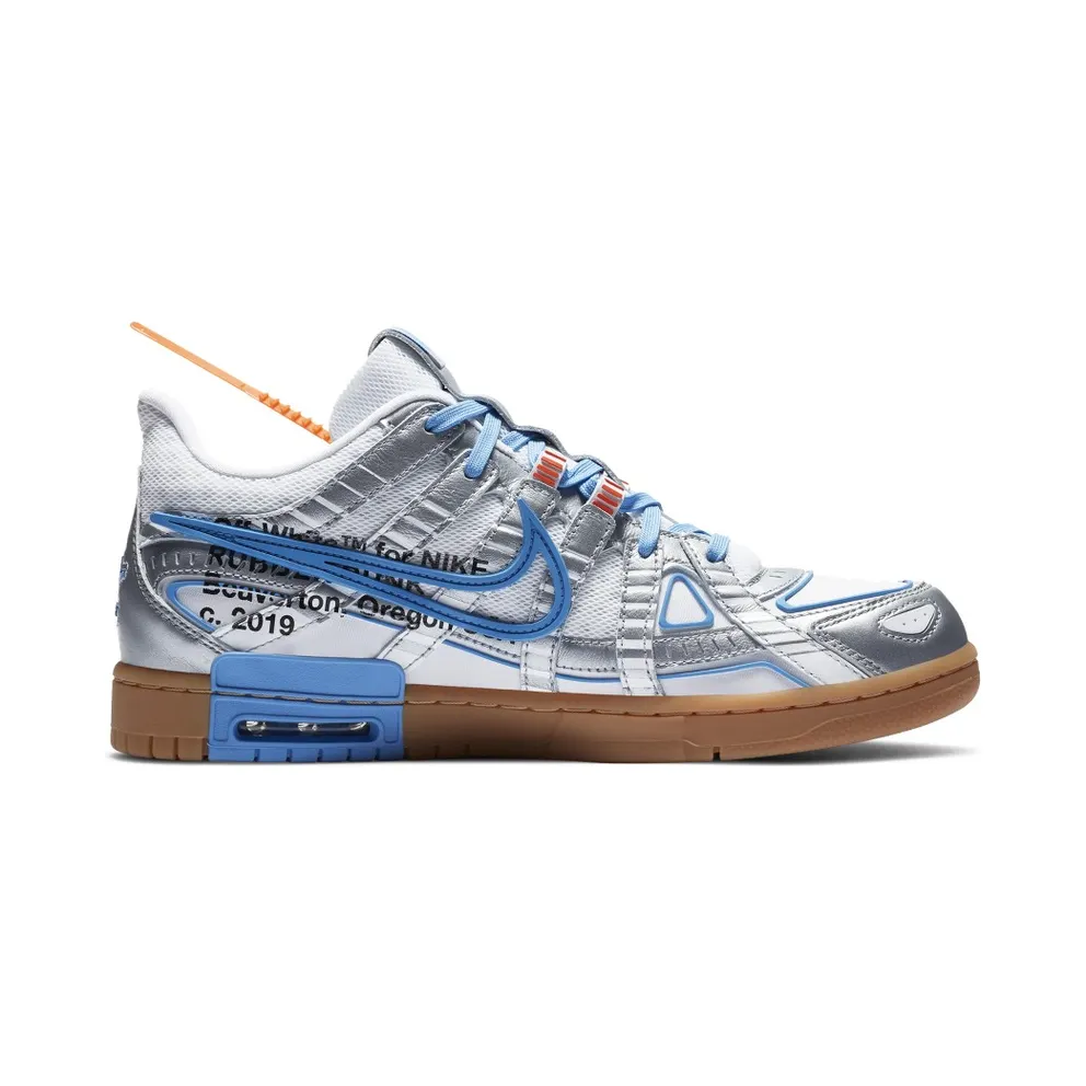 Nike Air Rubber Dunk Off-White UNC White/University Blue-White (CU6015-100)