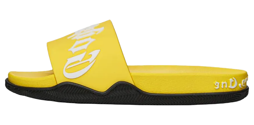 Godspeed New York OG Logo Slides V2 “Yellow” (GS581)