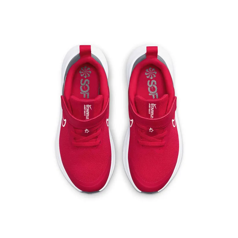 Nike Star Runner 3 Younger Kids’ Red 50% Sustainable Materials (DA2777-607)
