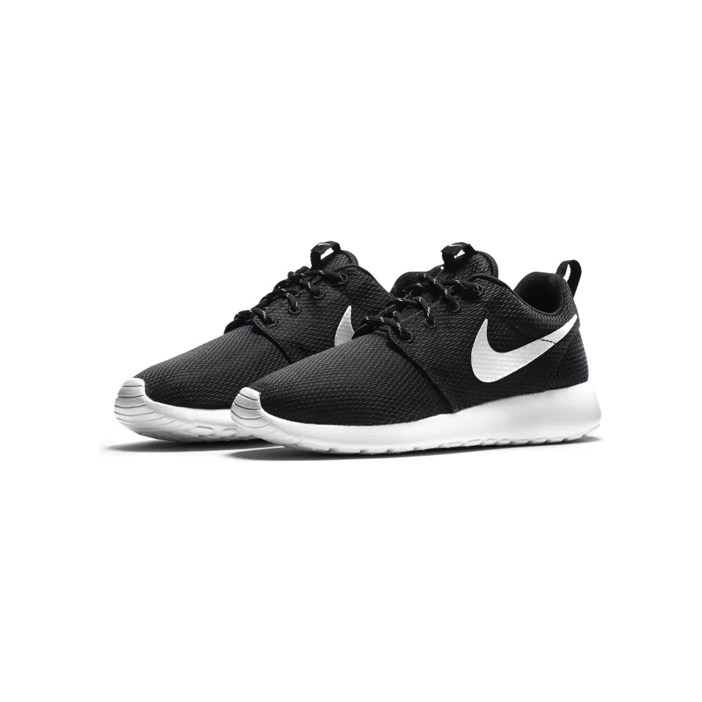 Nike Roshe One Black/Metallic Platinum-White (W) Black/Metallic Platinum-White (511882-094)