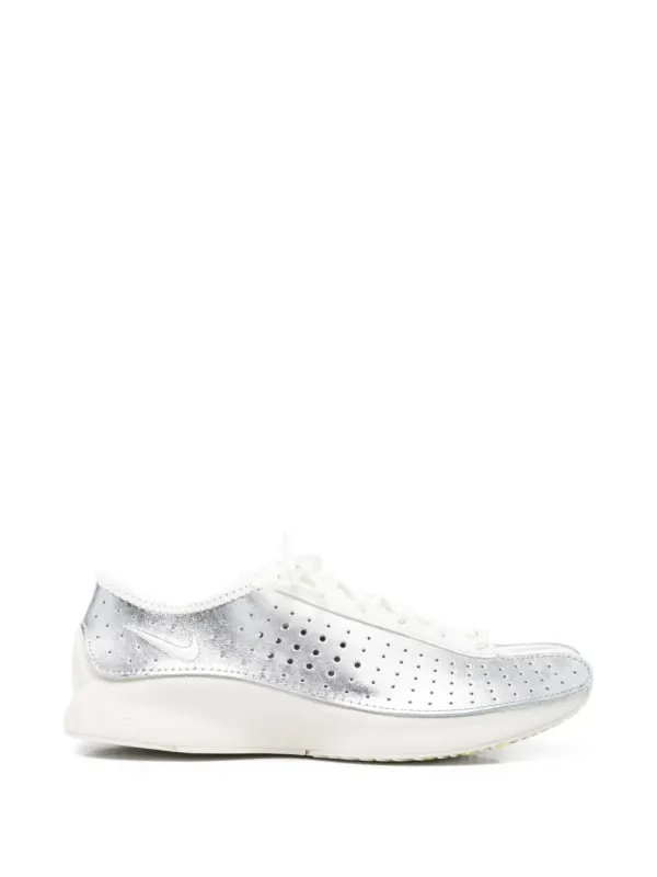 Nike Air Superfly Argento pelle sneakers – Silver (IB5824)