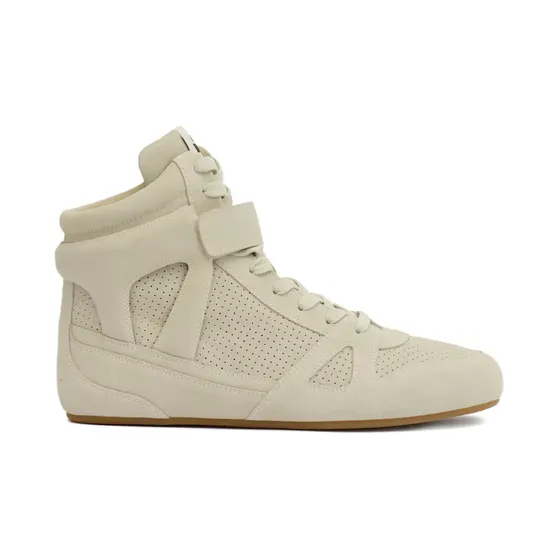 MARANT Sennyh high-top leren sneakers – Beige (BK0096HAD1E02N)