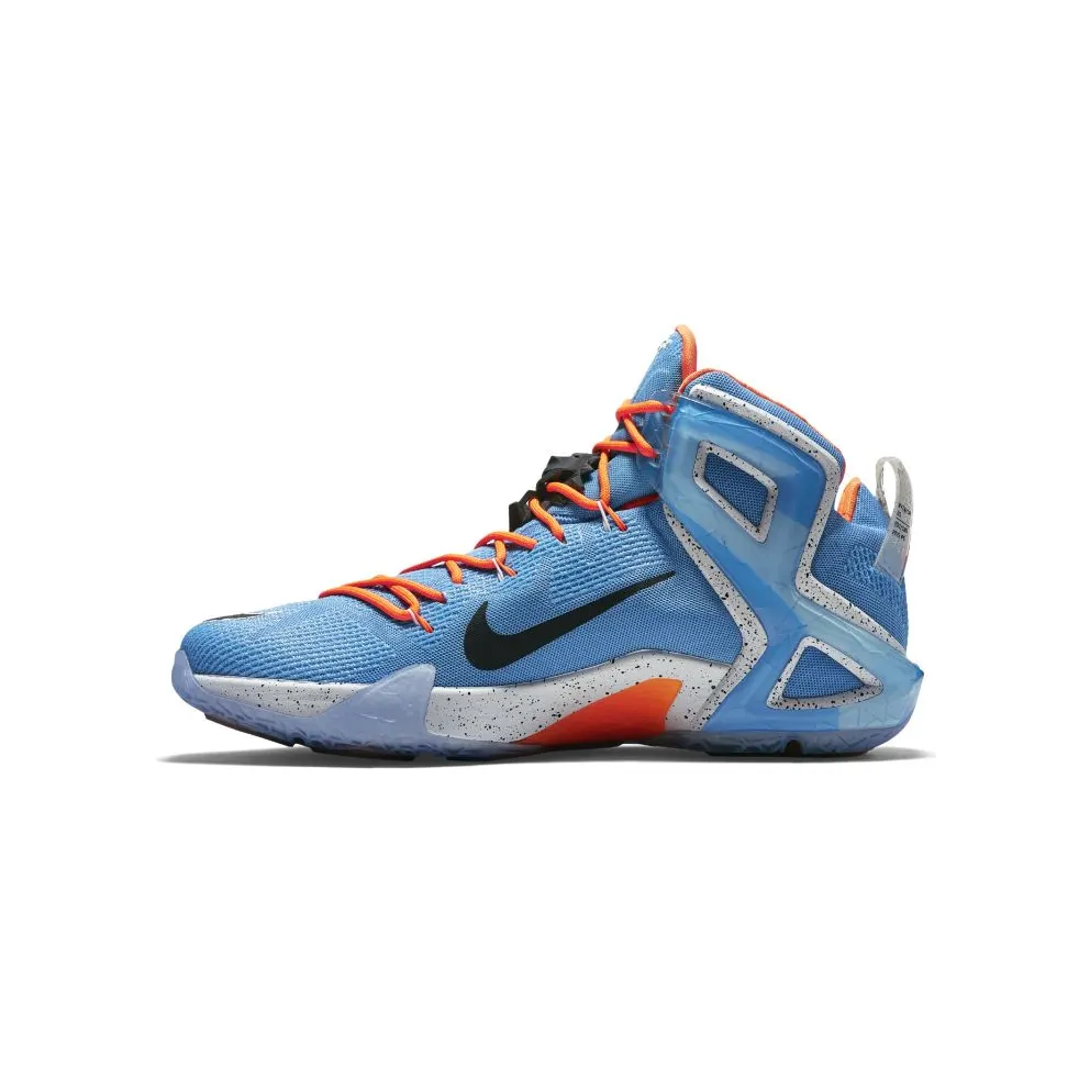 Nike LeBron 12 Elite Elevate Light Retro/Hot Lava/Artisan Teal (724559-488)
