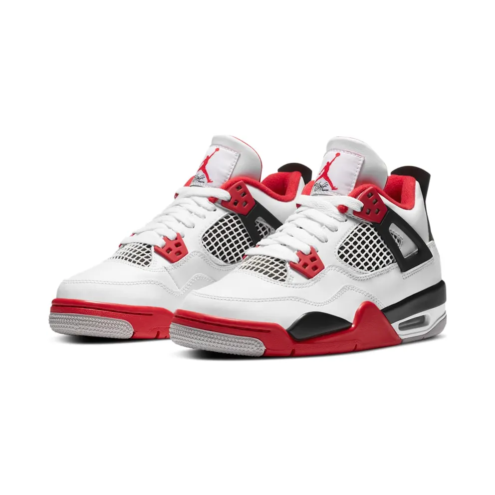 Air Jordan 4 Retro Fire Red (GS) (2020) (408452-160)