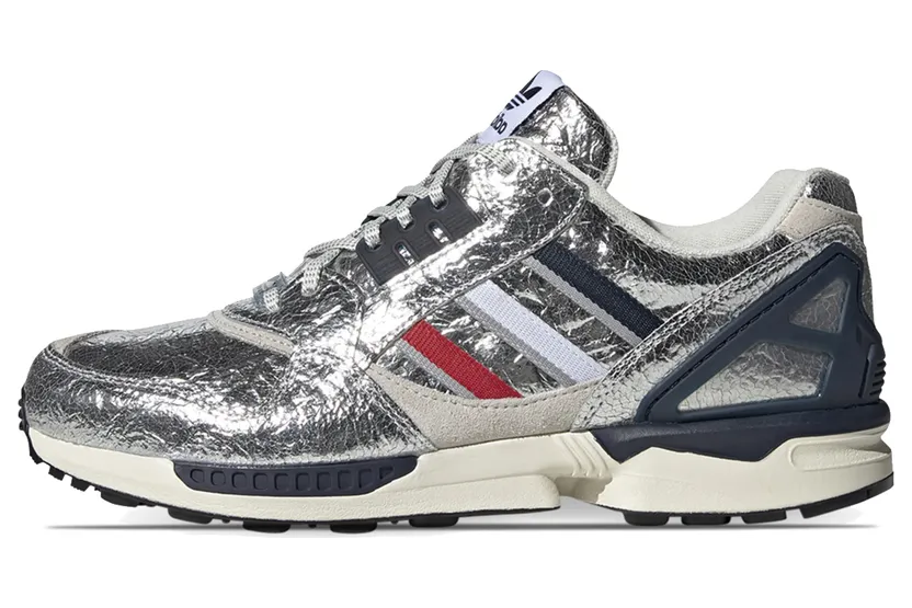 adidas ZX 9000 Concepts (Boston Marathon®) Silver Metallic / Scarlet / Collegiate Navy (FX9966)